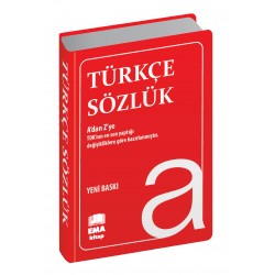 Türkçe sözlük Plastik Kapak...